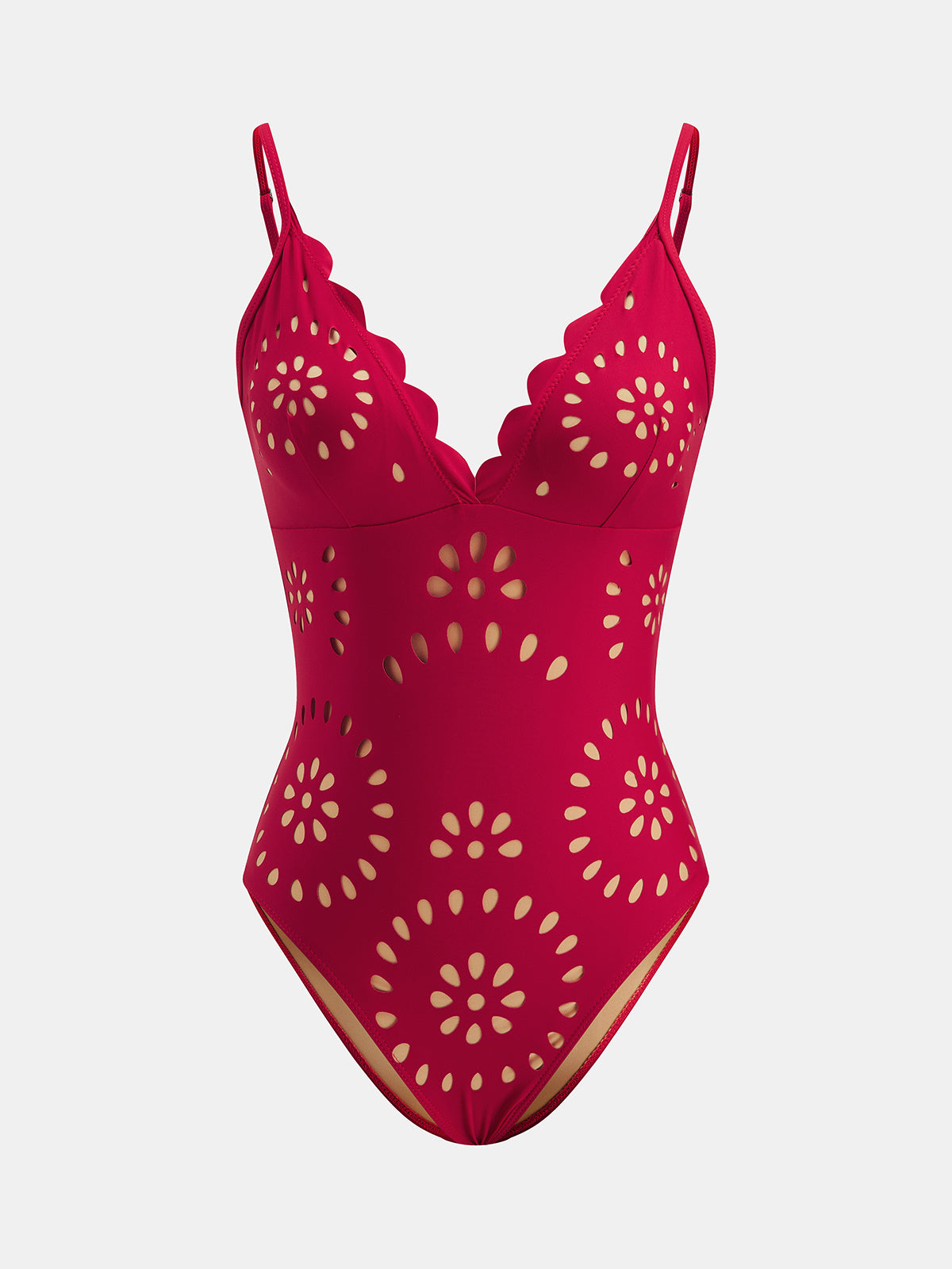 Conjunto Falda + Bañador Rojo