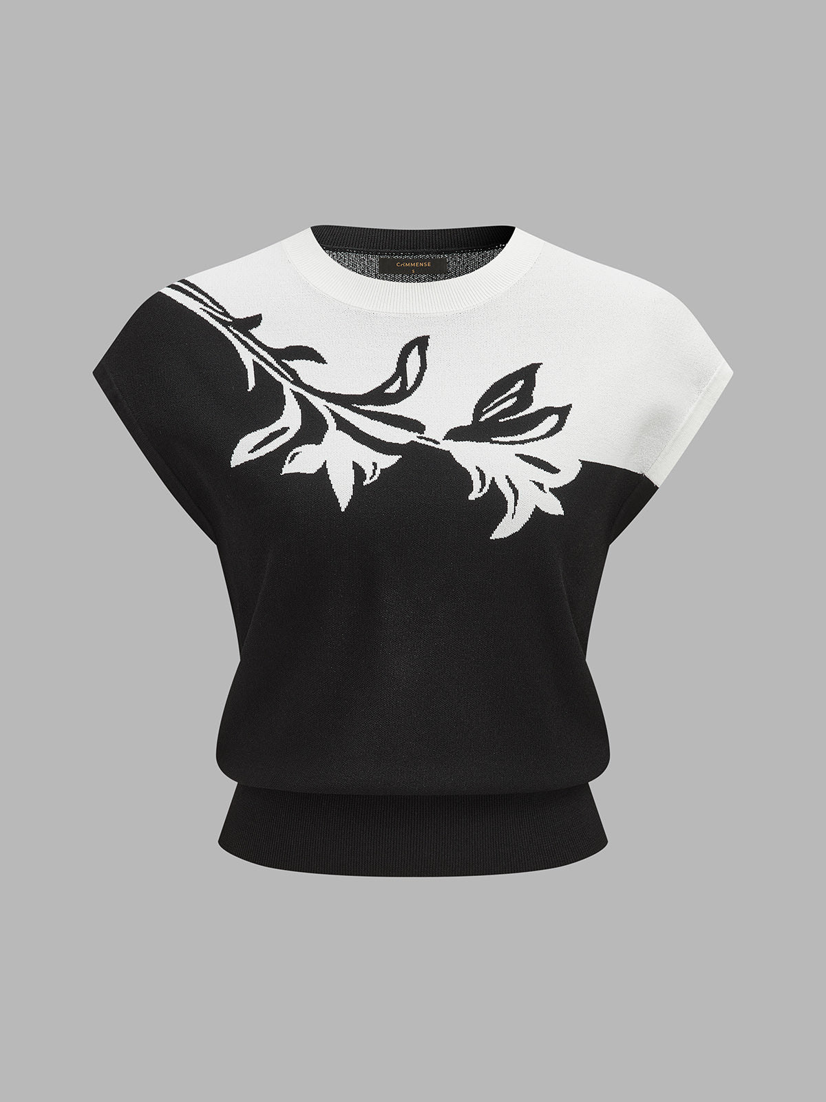 Nara Top Black and White