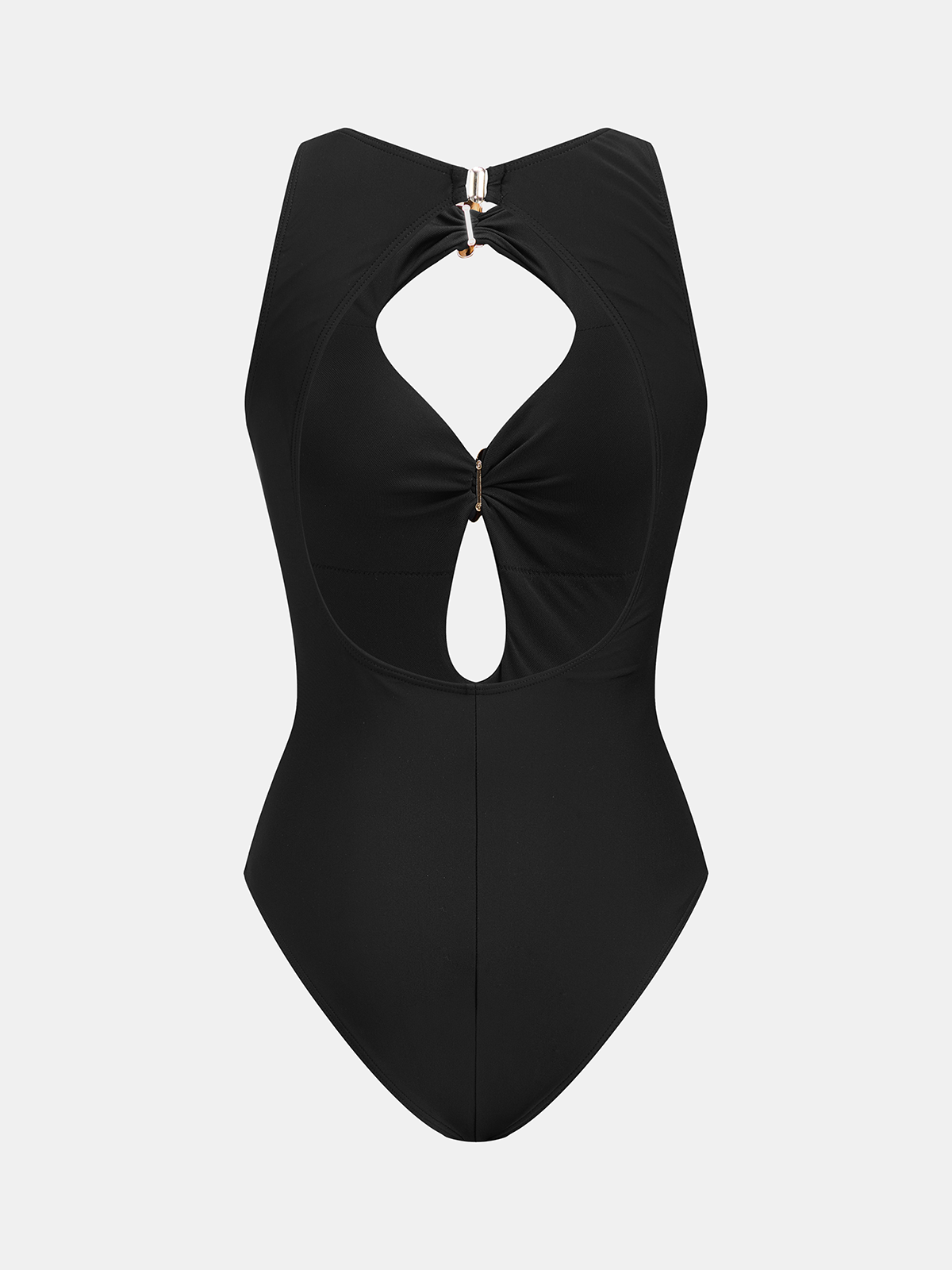 Bañador Negro Detalles