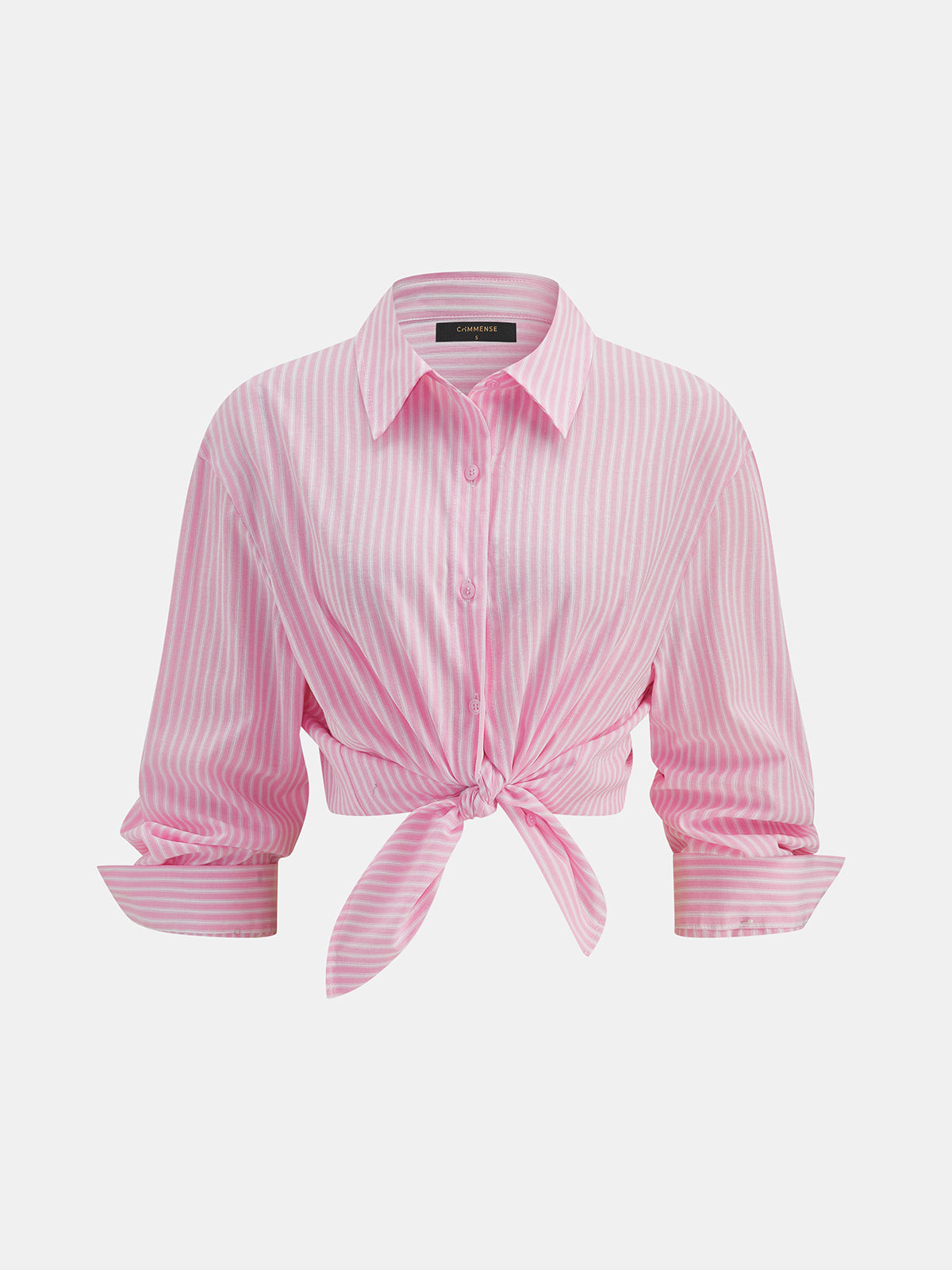 Striped Loose Long Sleeve Shirt