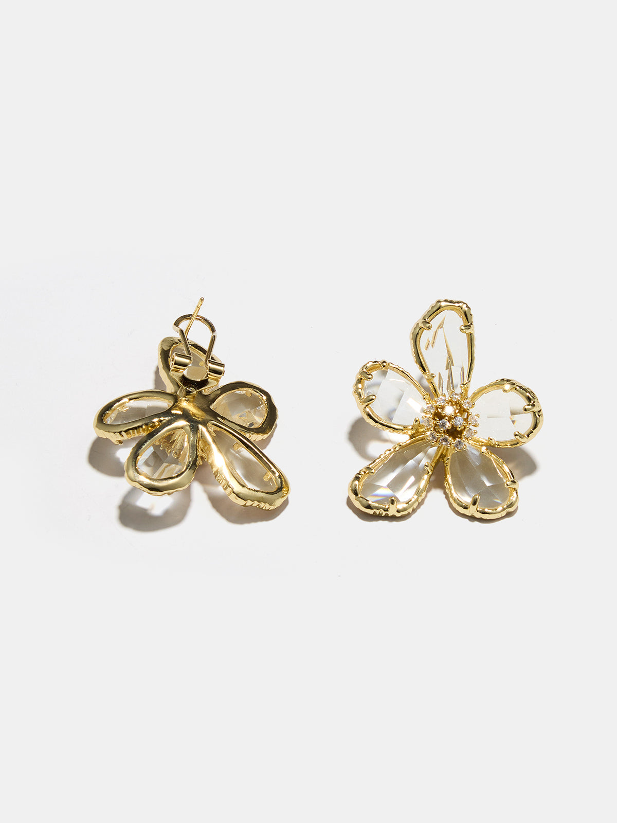 Pendientes Flor de Cristal