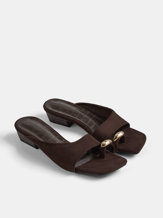 Sandalias Planas Cocodrilo