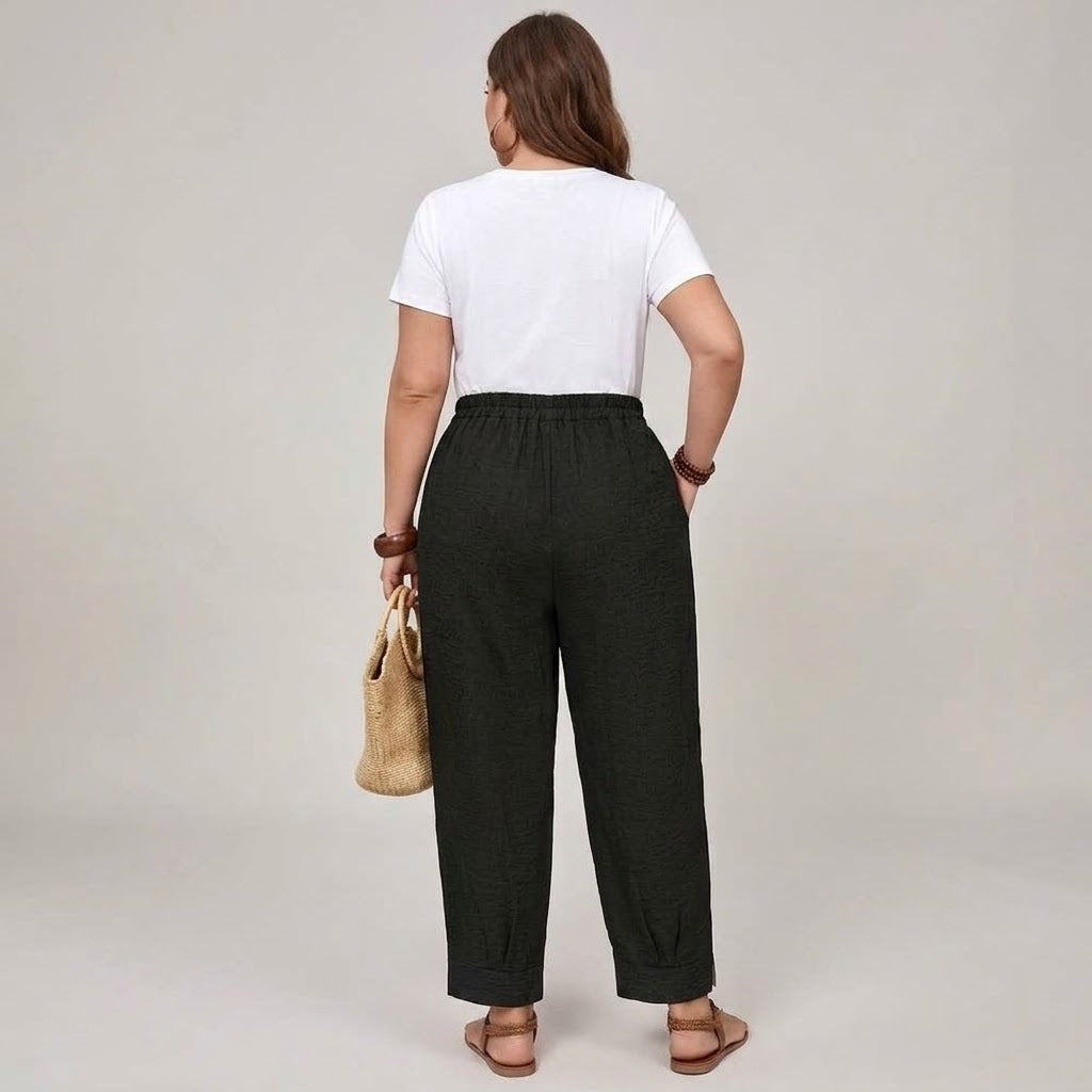 Maru | Pantalón Ancho Bolsillo