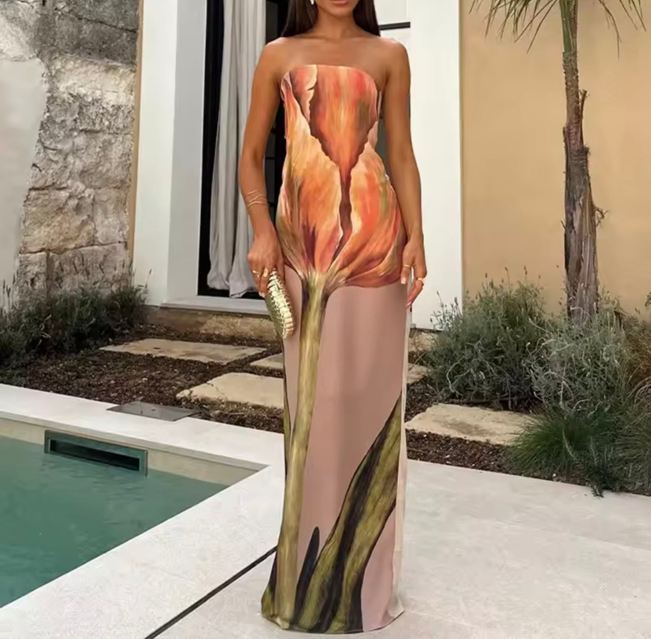 Olivia | Vestido Abstract