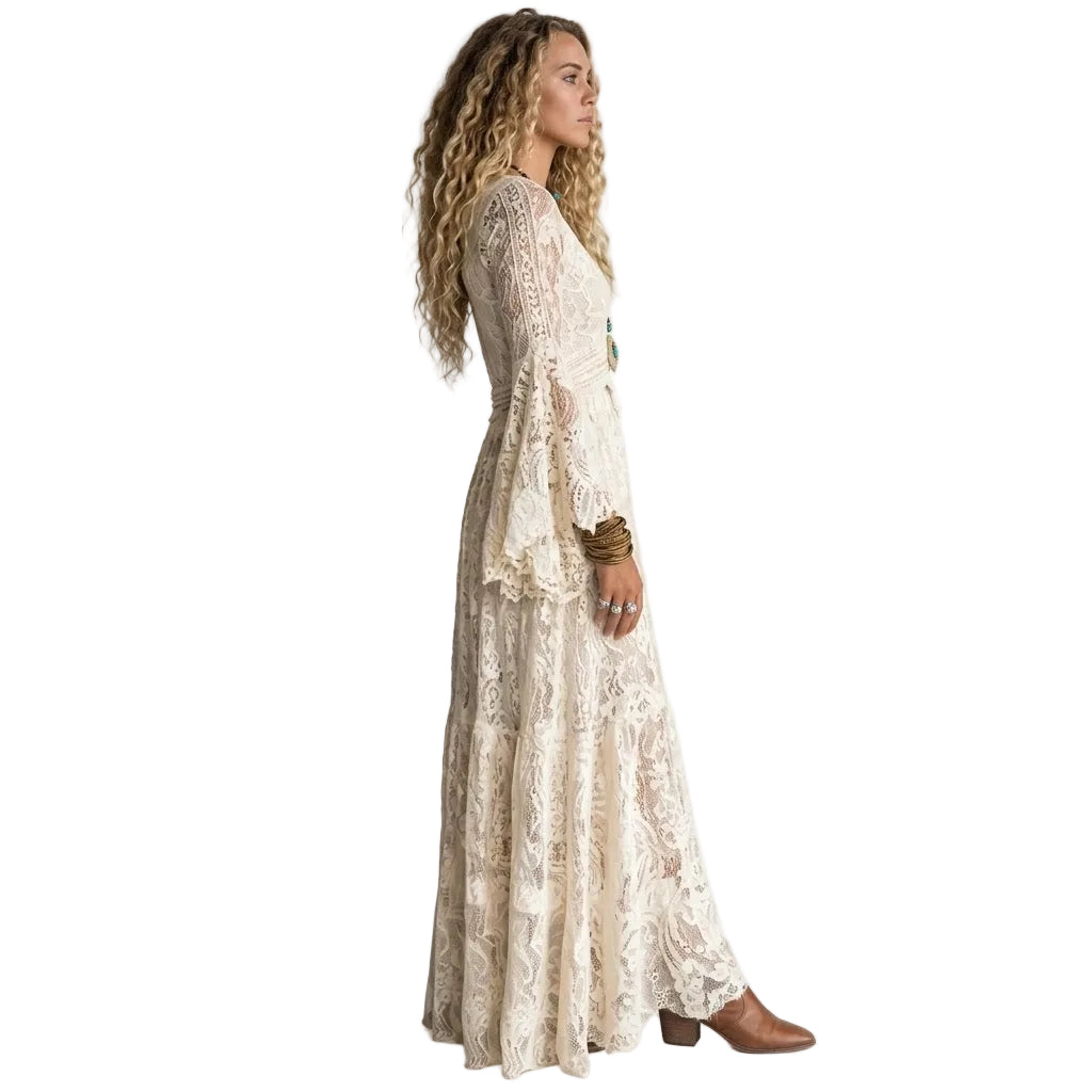 Noe | Vestido Boho Encaje
