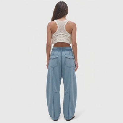 Amara | Pantalón Ancho Confort