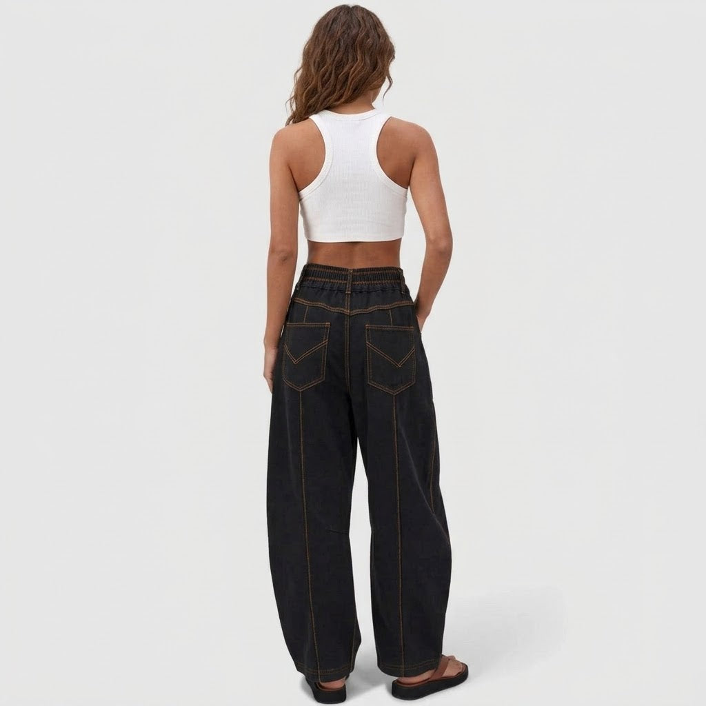 Amara | Pantalón Ancho Confort