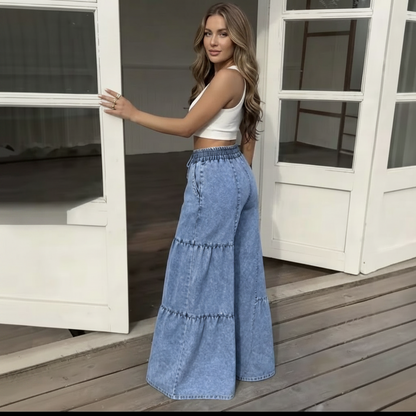 Pantalones Vaqueros de Mezclilla