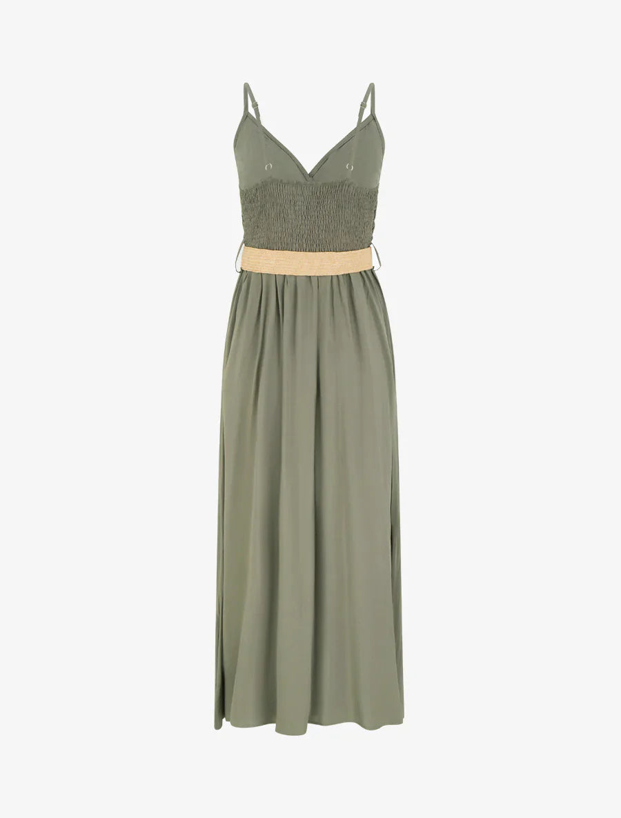 Beca Vestido Maxi Calado