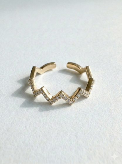 Anillo zigzag