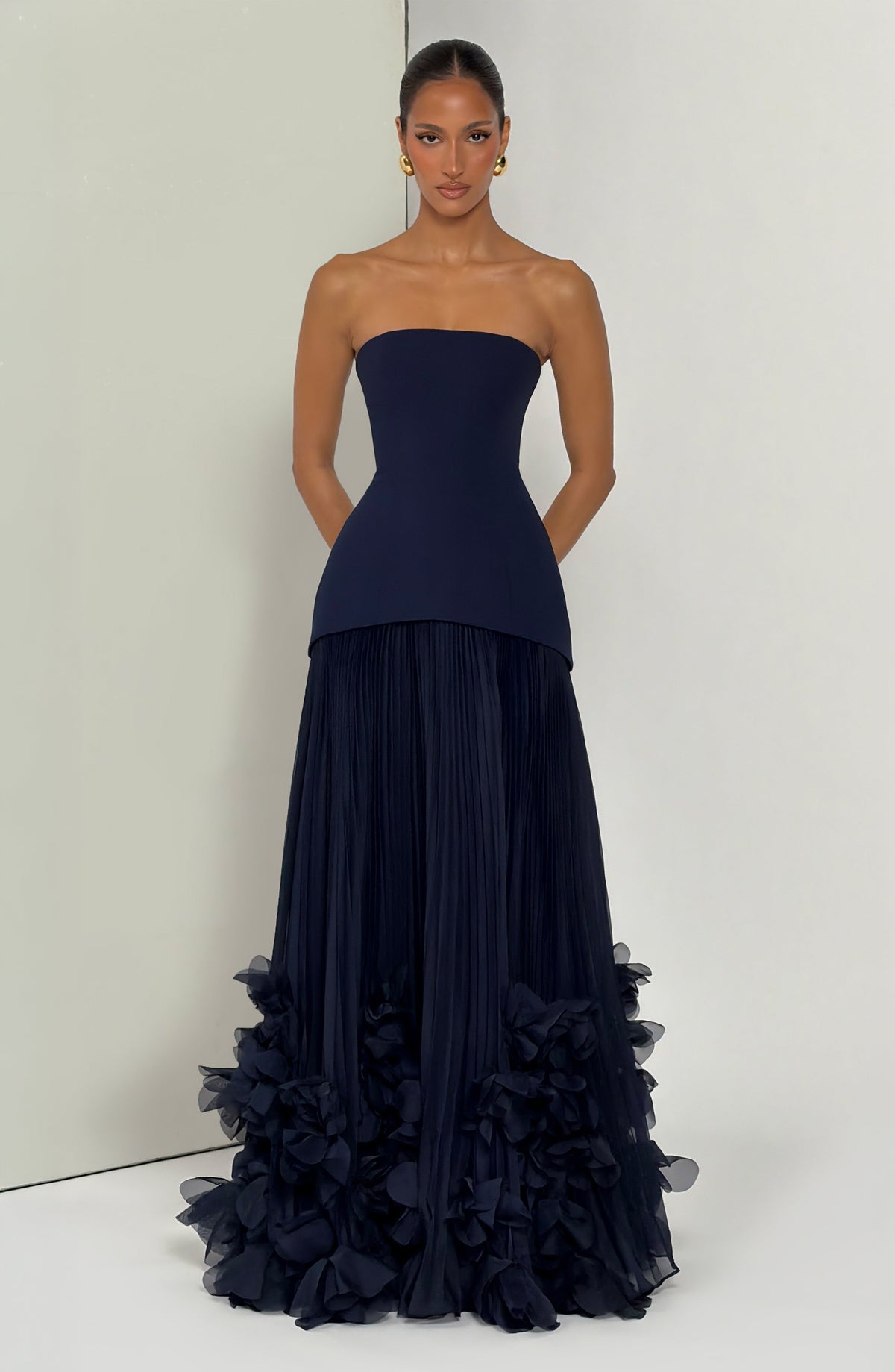 Griela | Vestido Azul Marino