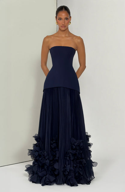 Griela | Vestido Azul Marino
