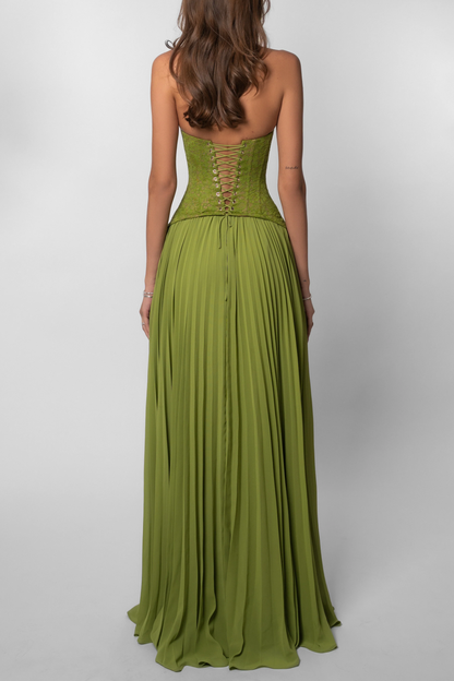 Naia | Vestido Corsé Maxi
