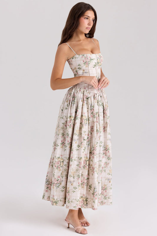 Nei | Vestido Largo Floral
