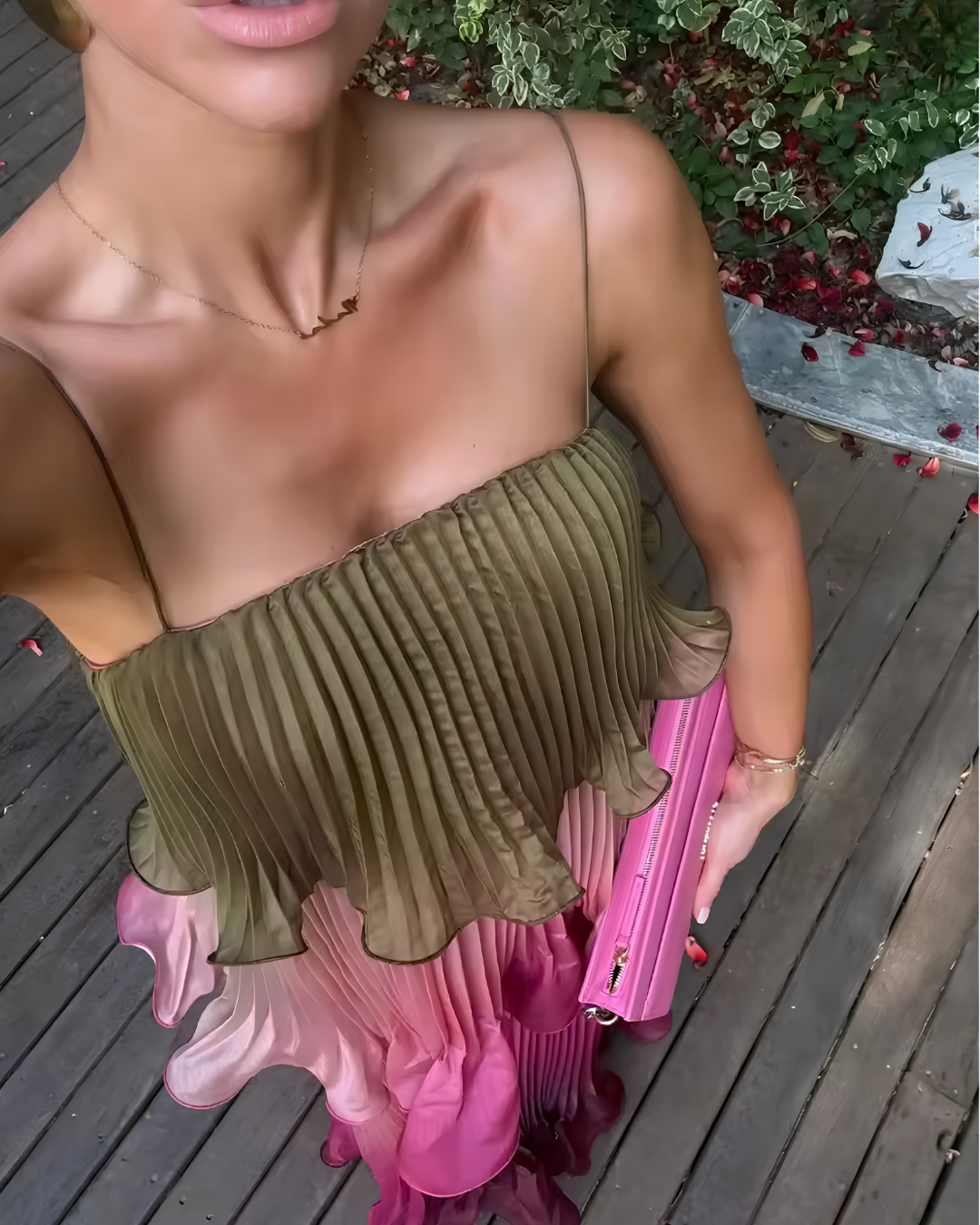 Loli | Vestido Volantes Degradado