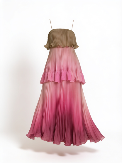 Loli | Vestido Volantes Degradado
