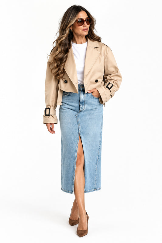 Fari | Gabardina Crop