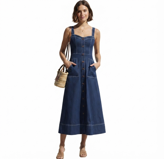 Marina Vestido Denim