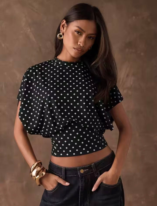 Mer Blusa Topos