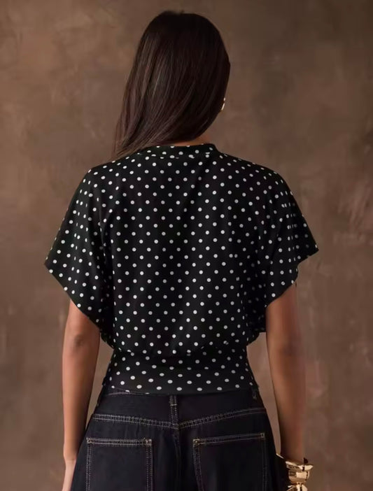 Mer Blusa Topos