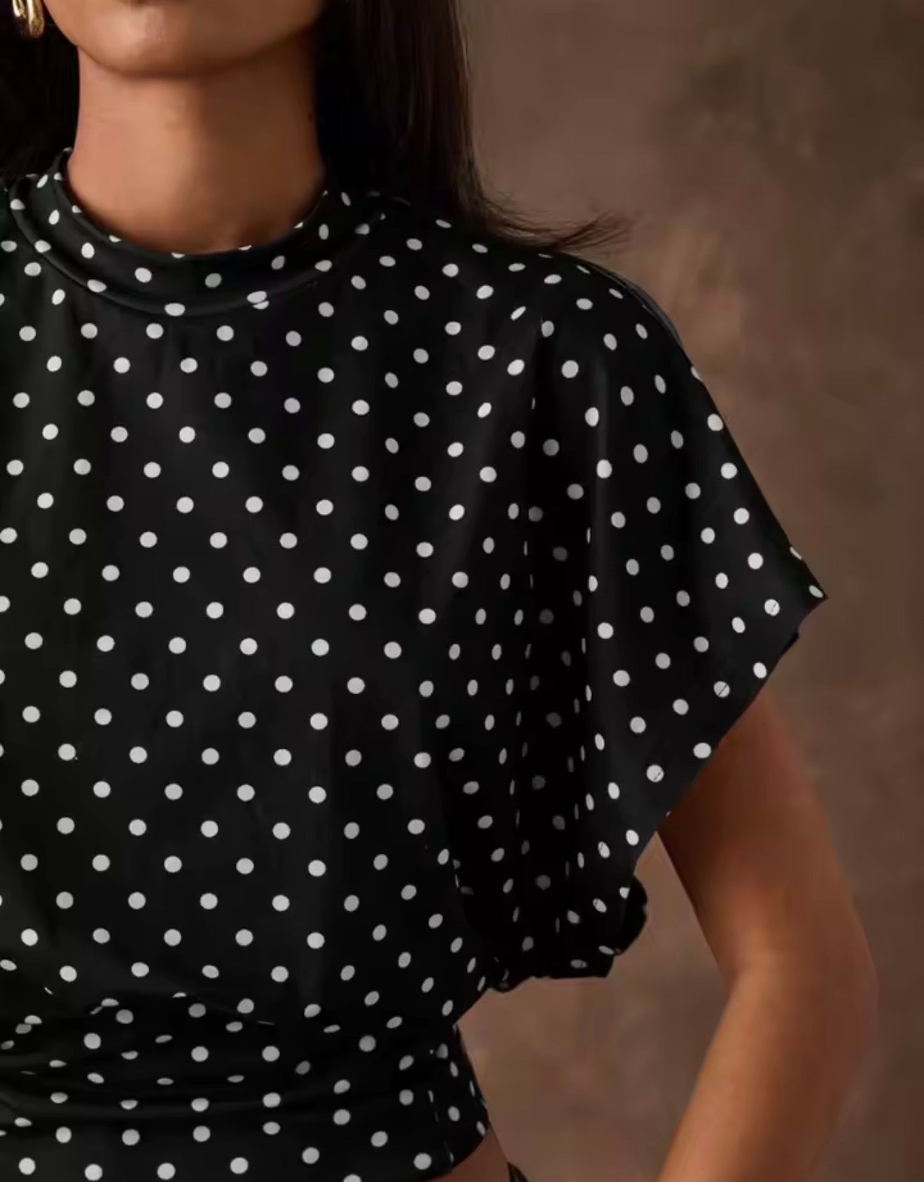 Mer Blusa Topos