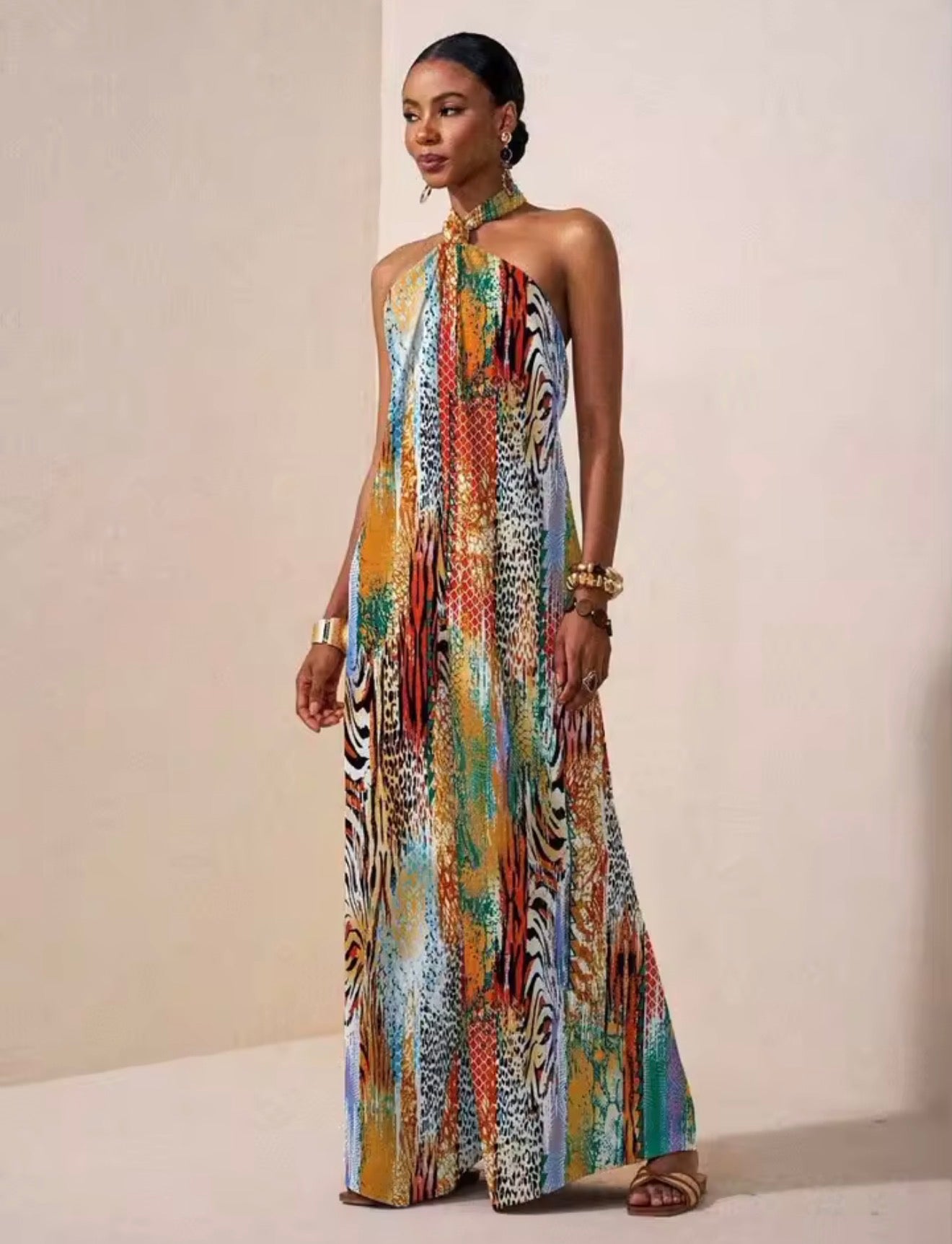Estela | Vestio Maxi Estampado