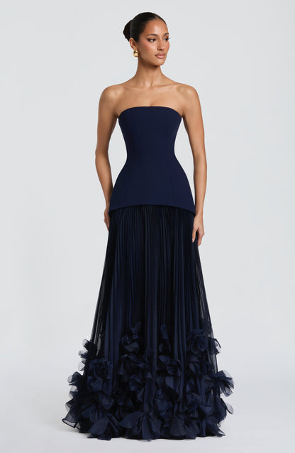 Griela | Vestido Azul Marino