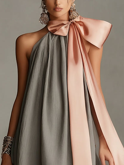 Baiana | Vestido Camisero con Lazo
