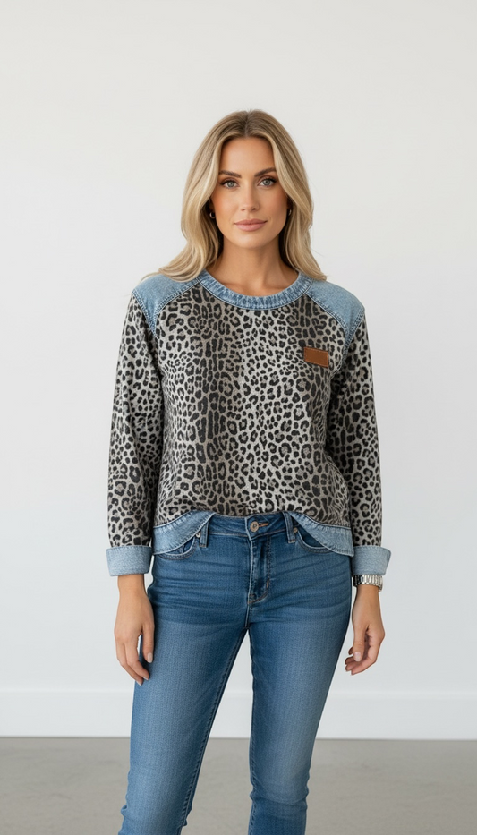 Dova | Jersey Punto Leopardo