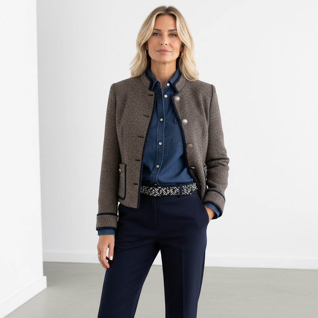 Yvette | Blazer Botones