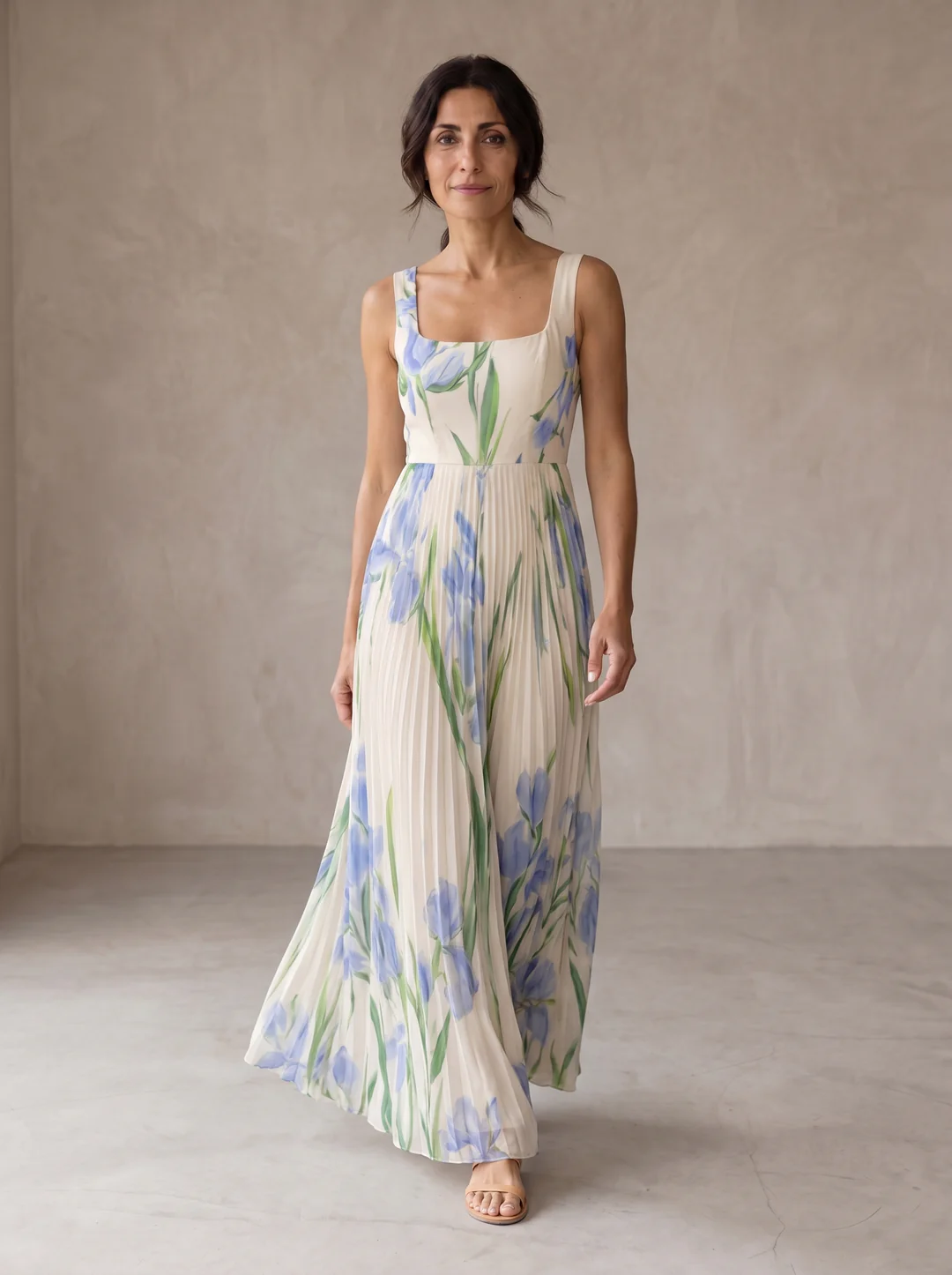 Duca Vestido Maxi Floral