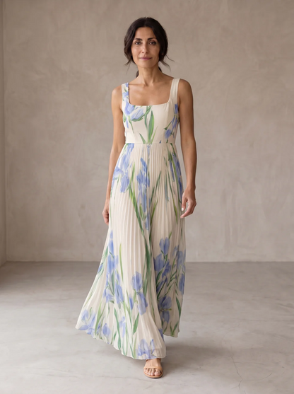 Duca Vestido Maxi Floral