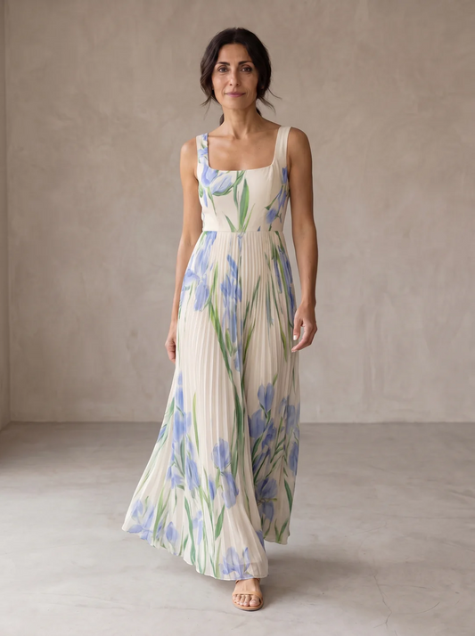 Duca Vestido Maxi Floral