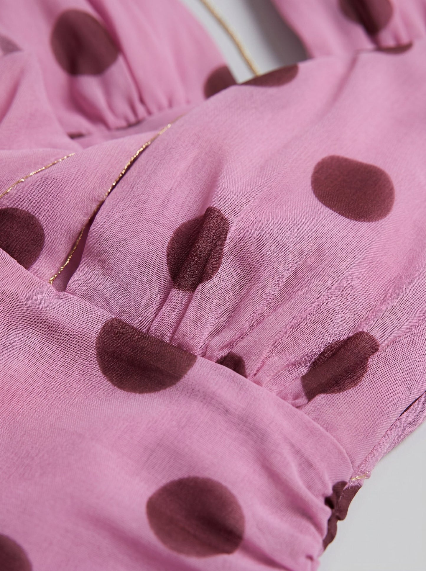 Mon | Vestido Largo De Lunares