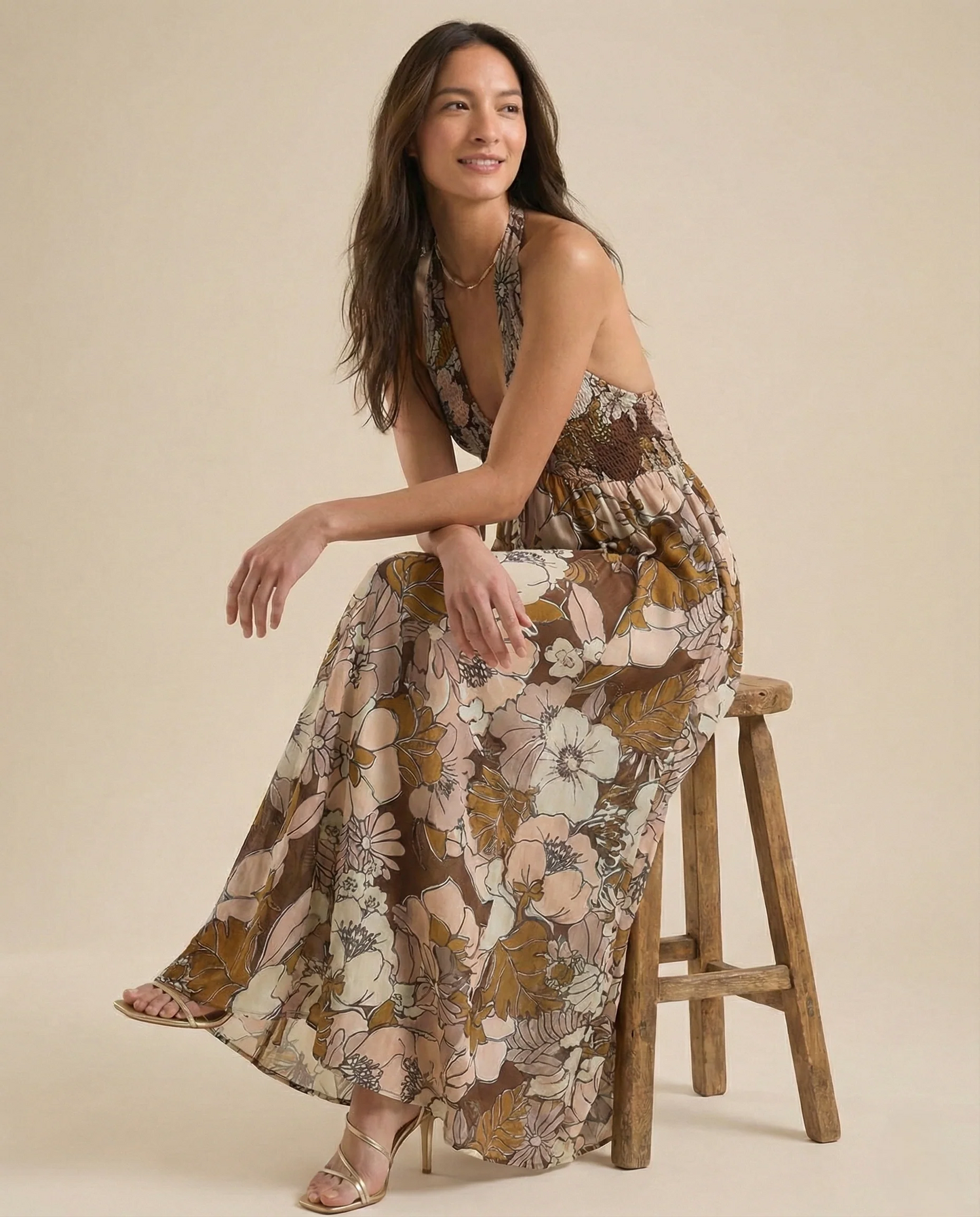 Elara | Vestido Halster