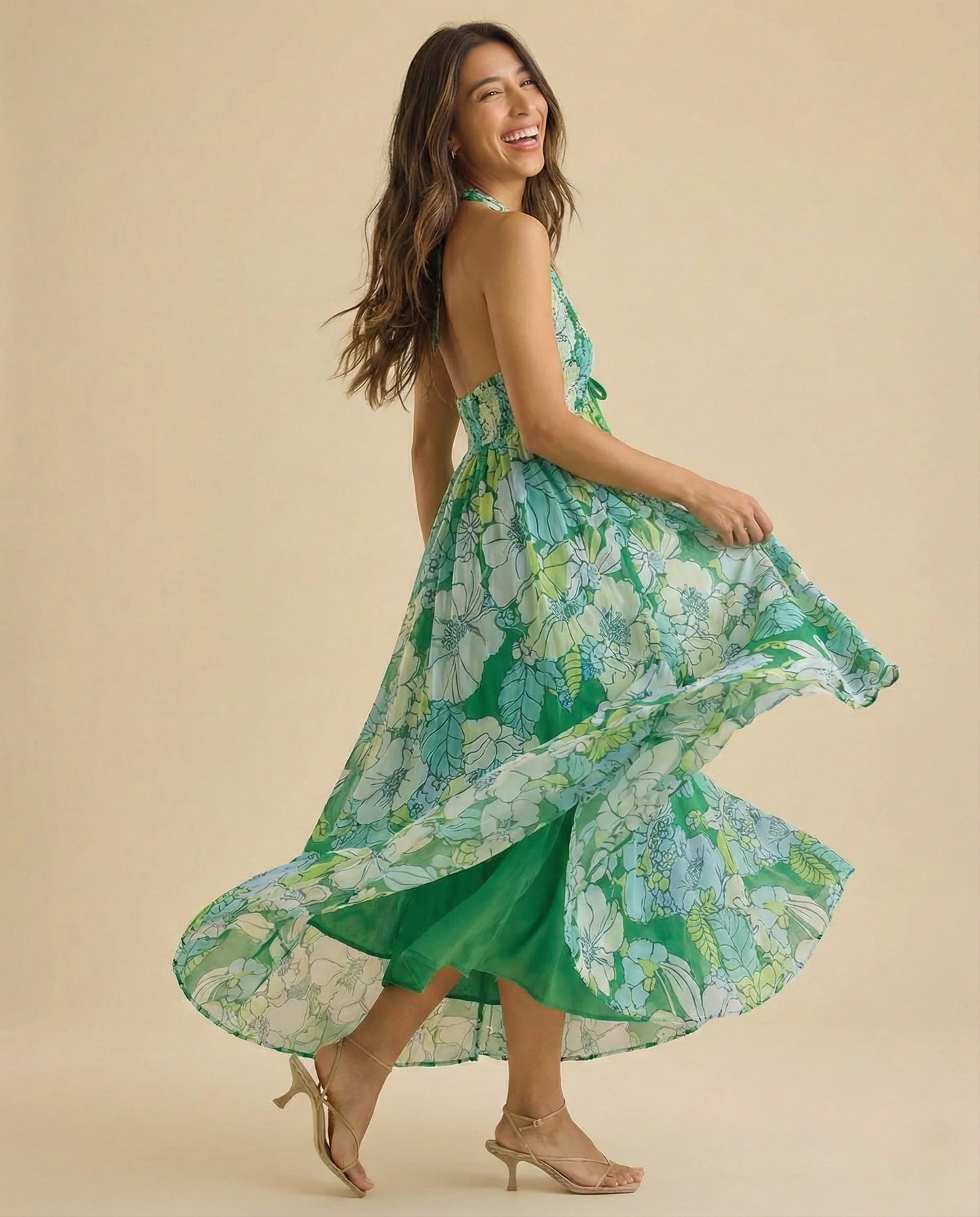 Elara | Vestido Halster