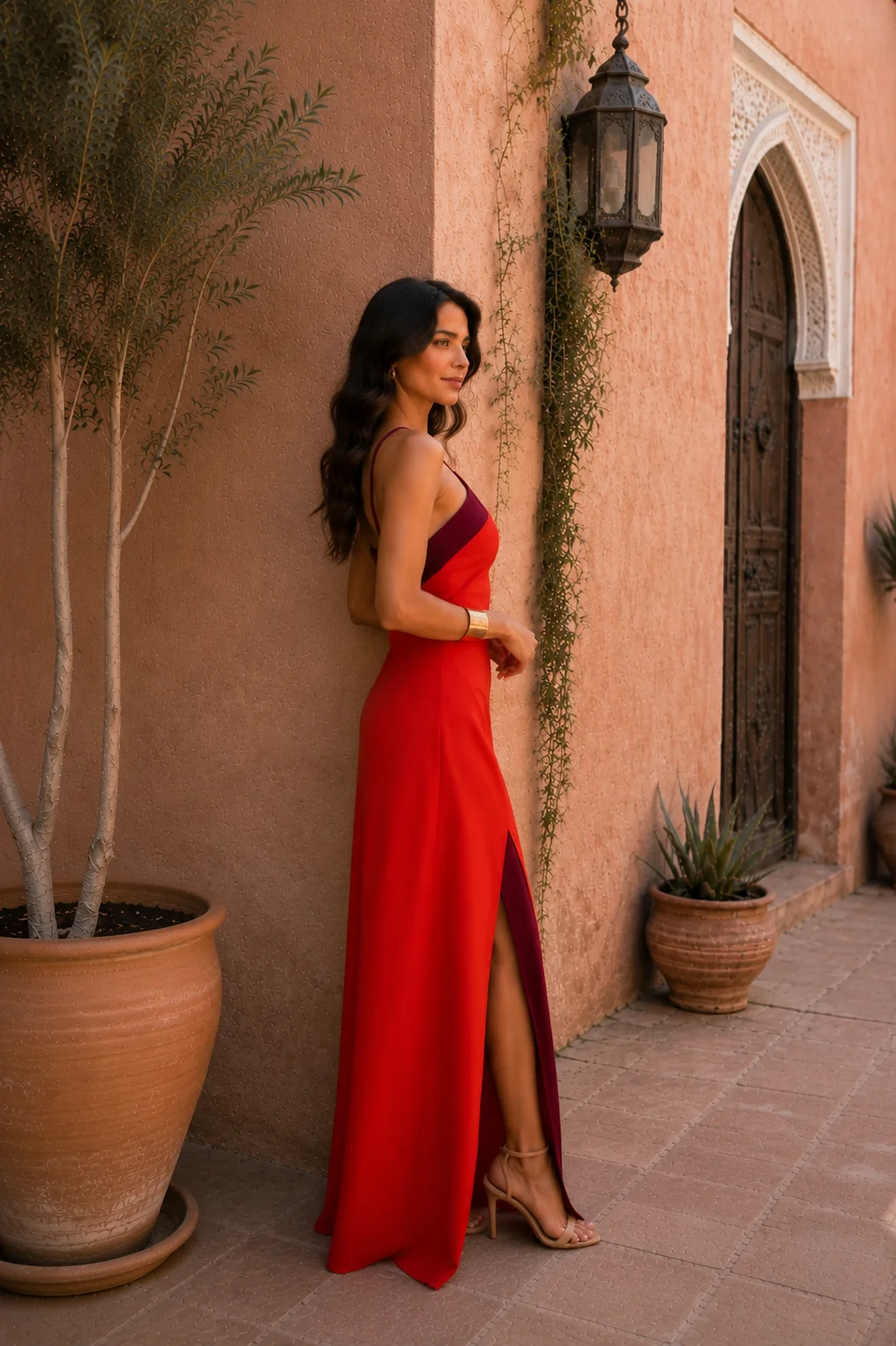 Aitana | Vestido Carmín