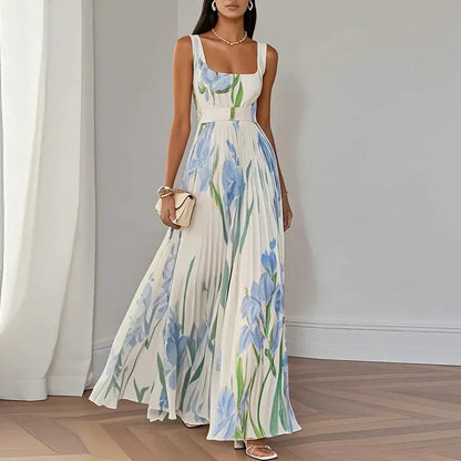 Duca Vestido Maxi Floral
