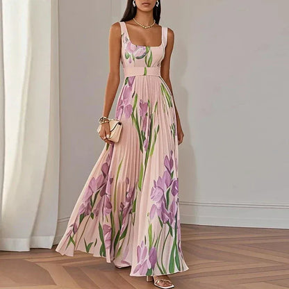 Duca Vestido Maxi Floral