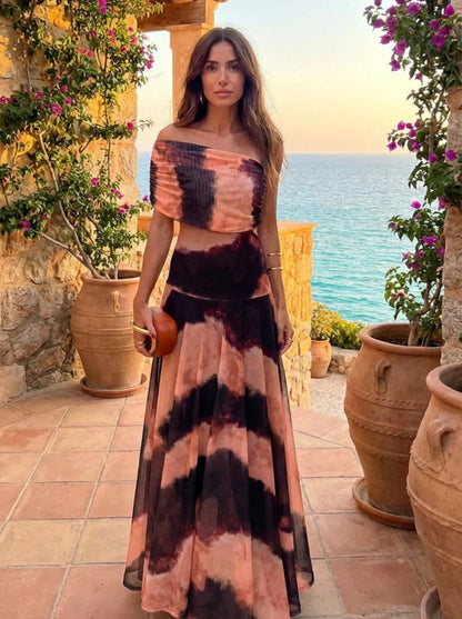 Mariana | Vestido Maxi Atardecer