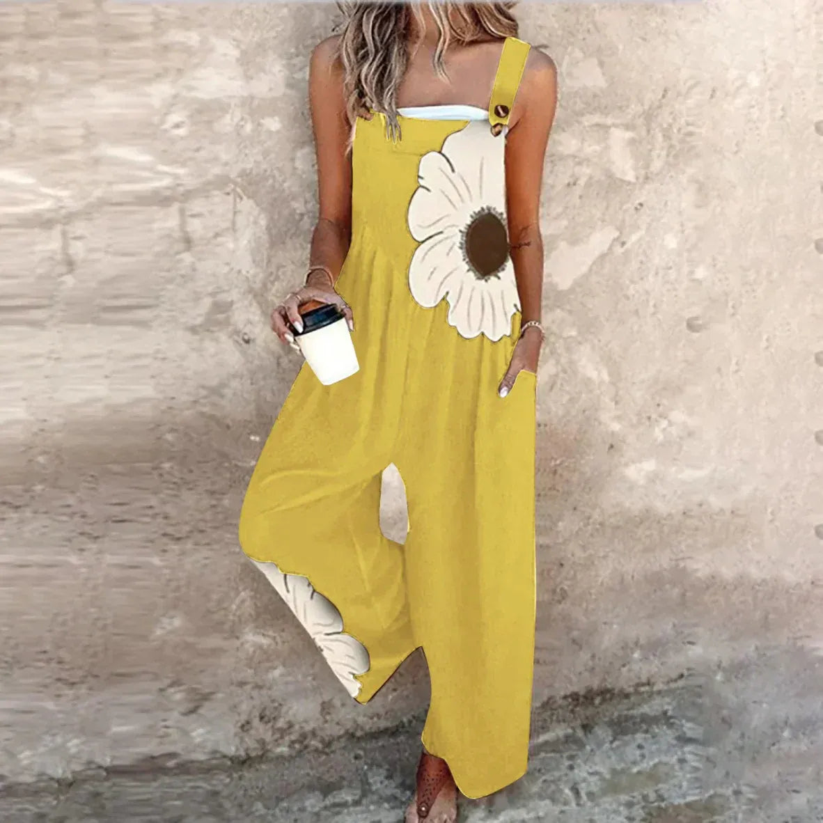 Flora Peto Estampado Cómodo