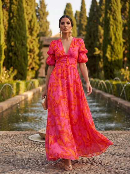Coralia | Vestido Maxi