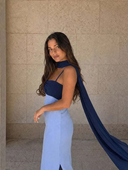 Celia | Vestido Bicolor