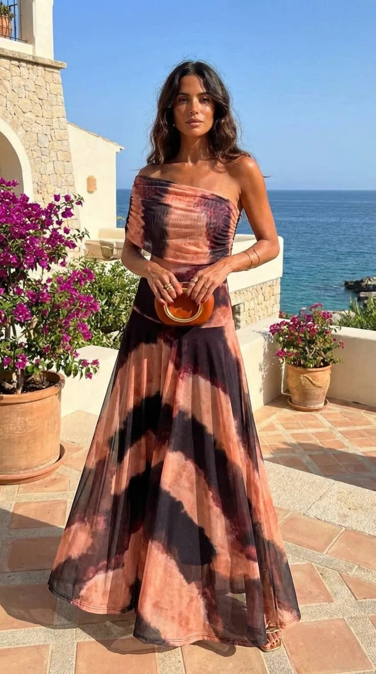 Mariana | Vestido Maxi Atardecer
