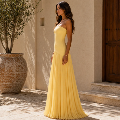 Candela | Vestido palabra de honor