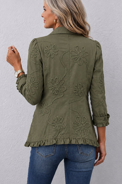 Amparo | Chaqueta con volantes