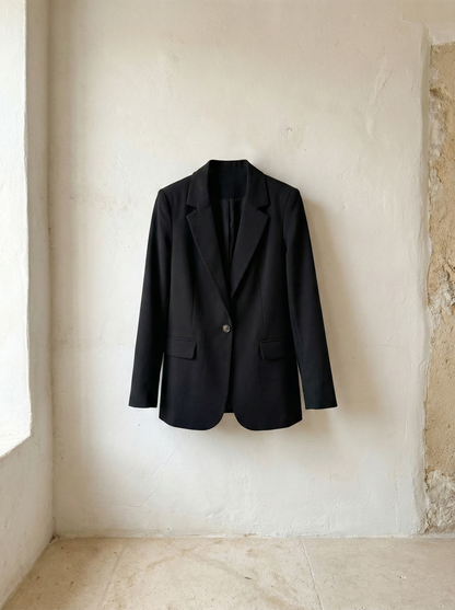 Atemporal Blazer Corte Entallado