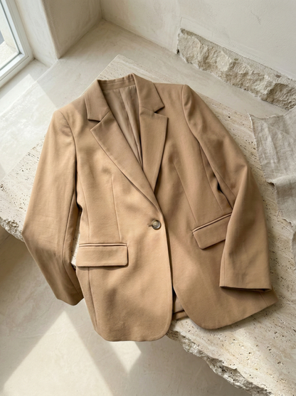 Atemporal Blazer Corte Entallado